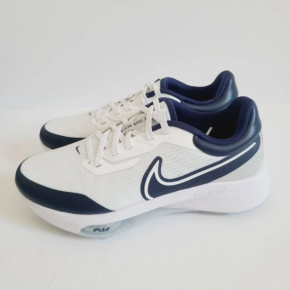 NEW Nike Air Zoom Infinity Tour NEXT% Golf Shoes DX6000-140 Size 7 Wide White - Picture 1 of 7